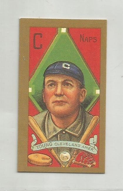 Cy Young 1990’s Renata Galasso Tobacco baseball card