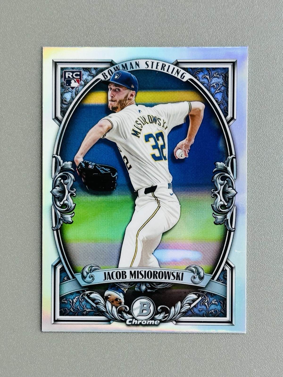 2026 Bowman Chrome Sterling – Jacob Misiorowski – Rookie + Paper RC MINT 🔥🔥