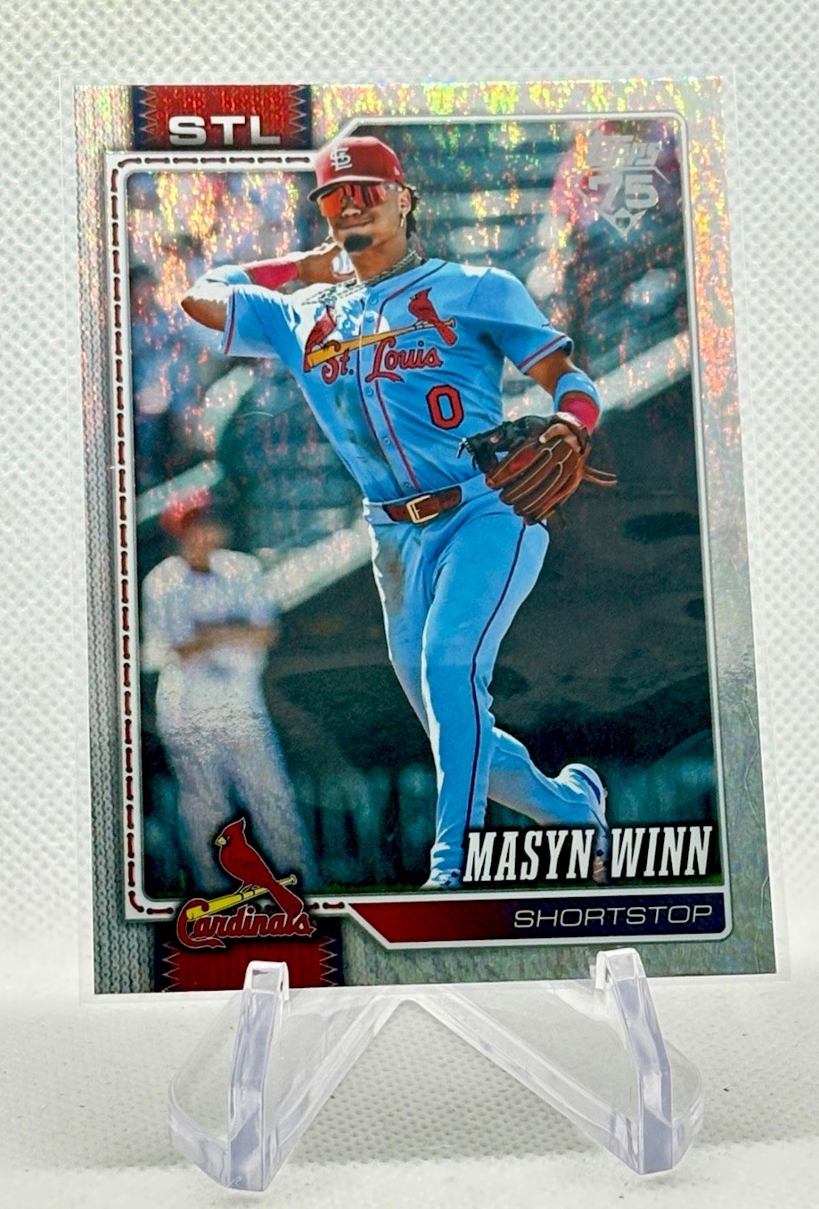 2026 Topps Series 2 Masyn Winn Holo Foil #526 – Cardinals