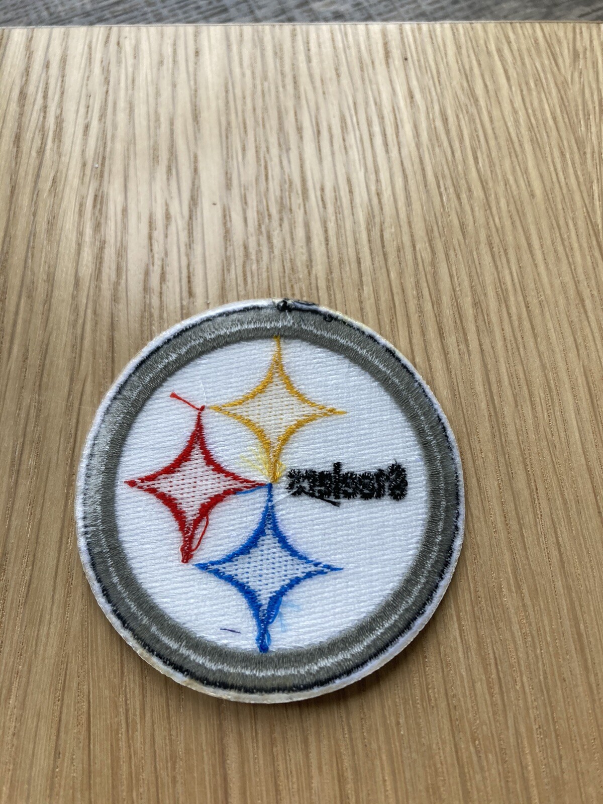 Pittsburgh Steelers Embroidered Iron On Patch Great For Jackets & Hats NFL New