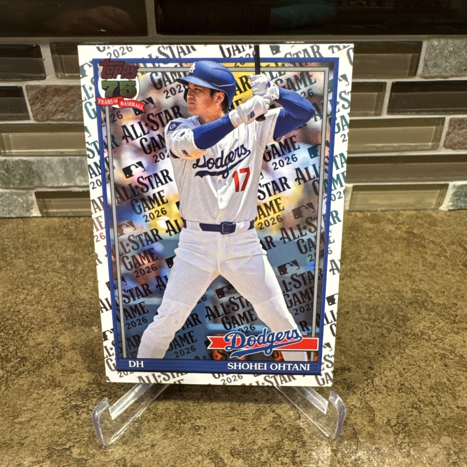 Shohei Ohtani 2026 Topps Series 2 ALL STAR GAME FOIL 1991 SP #91B2-1 LA Dodgers