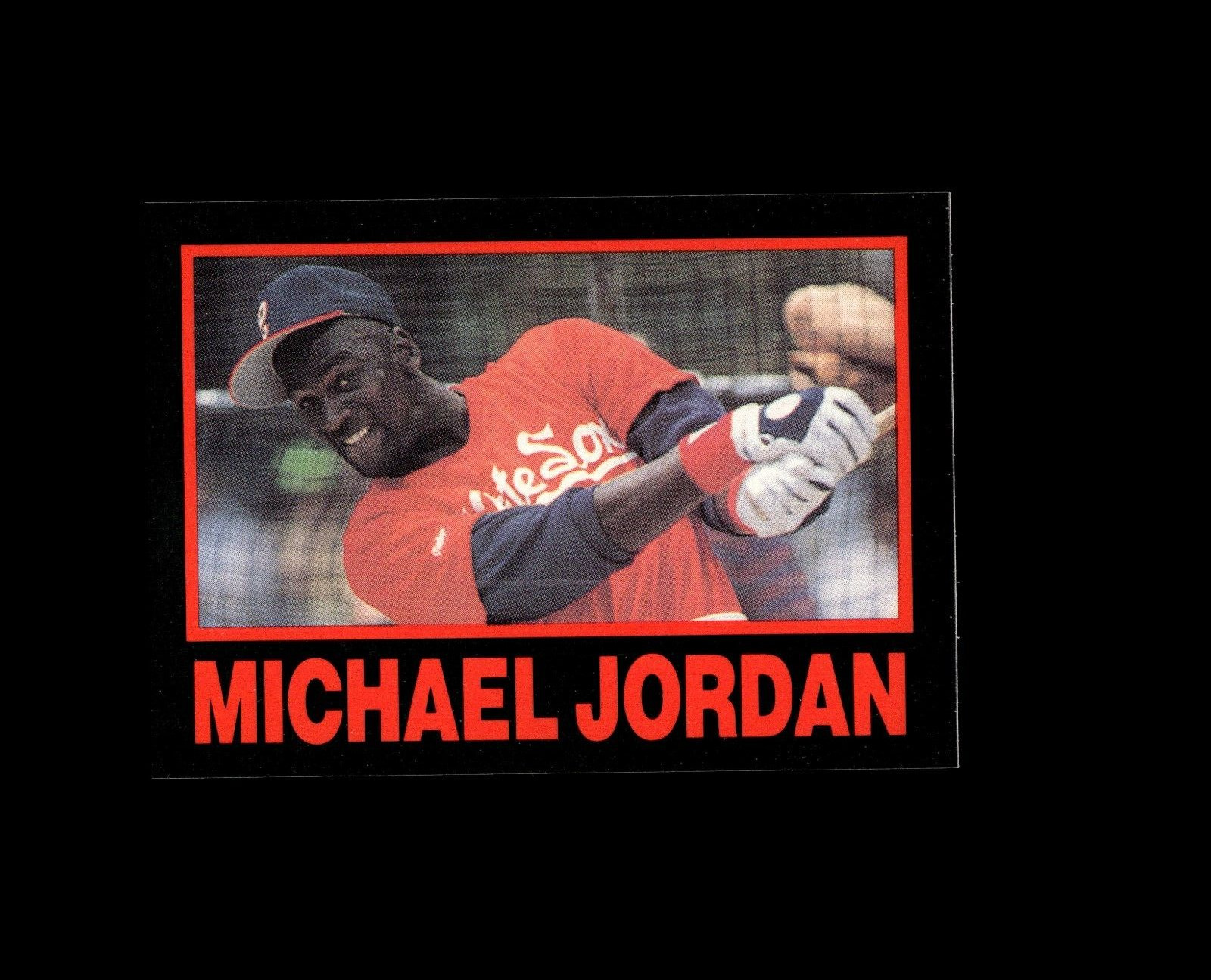 1990’s Rare Odd Ball Michael Jordan Big League Stars White Sox A49 463