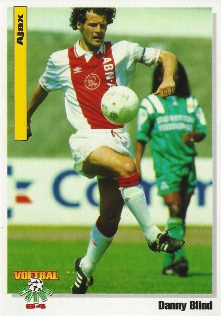 1993 – 1994 Panini Dutch Voetbal – Ajax (1 – 16) – Netherland / Holland