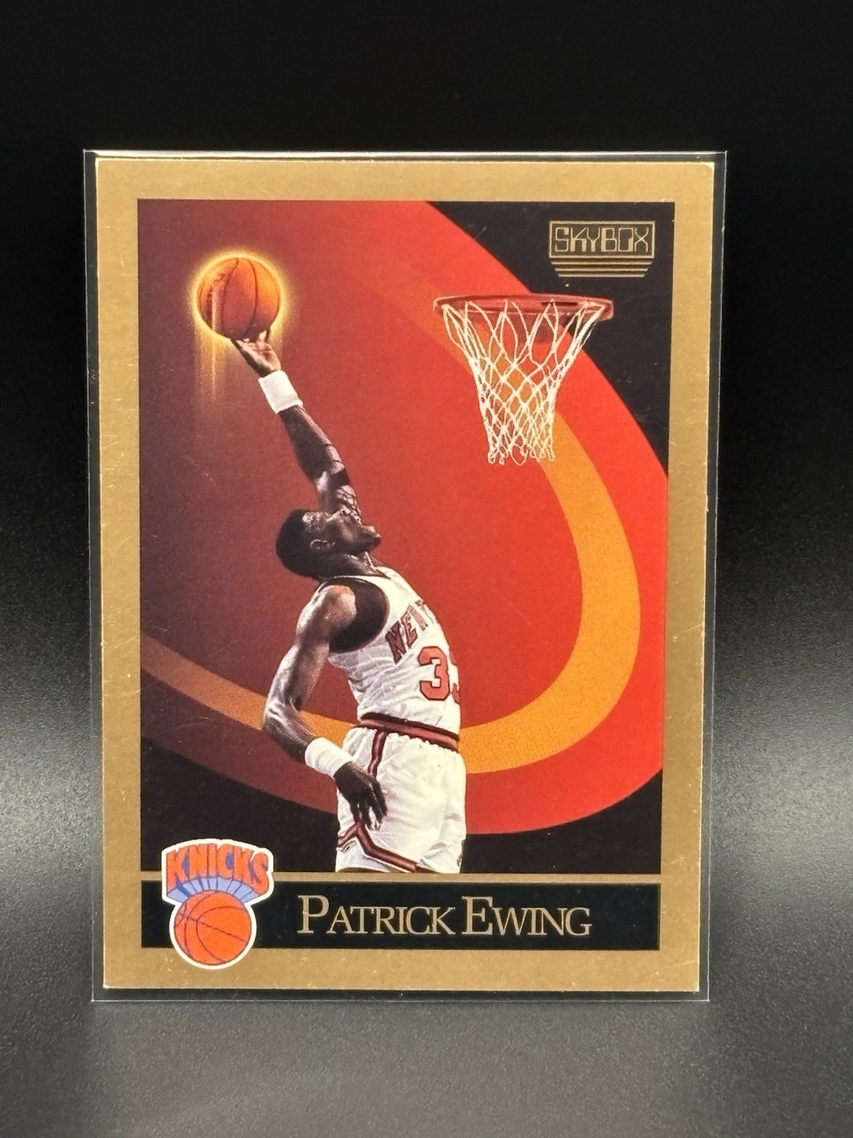 1990 Skybox Basketball – #187 Patrick Ewing New York Knicks – NM