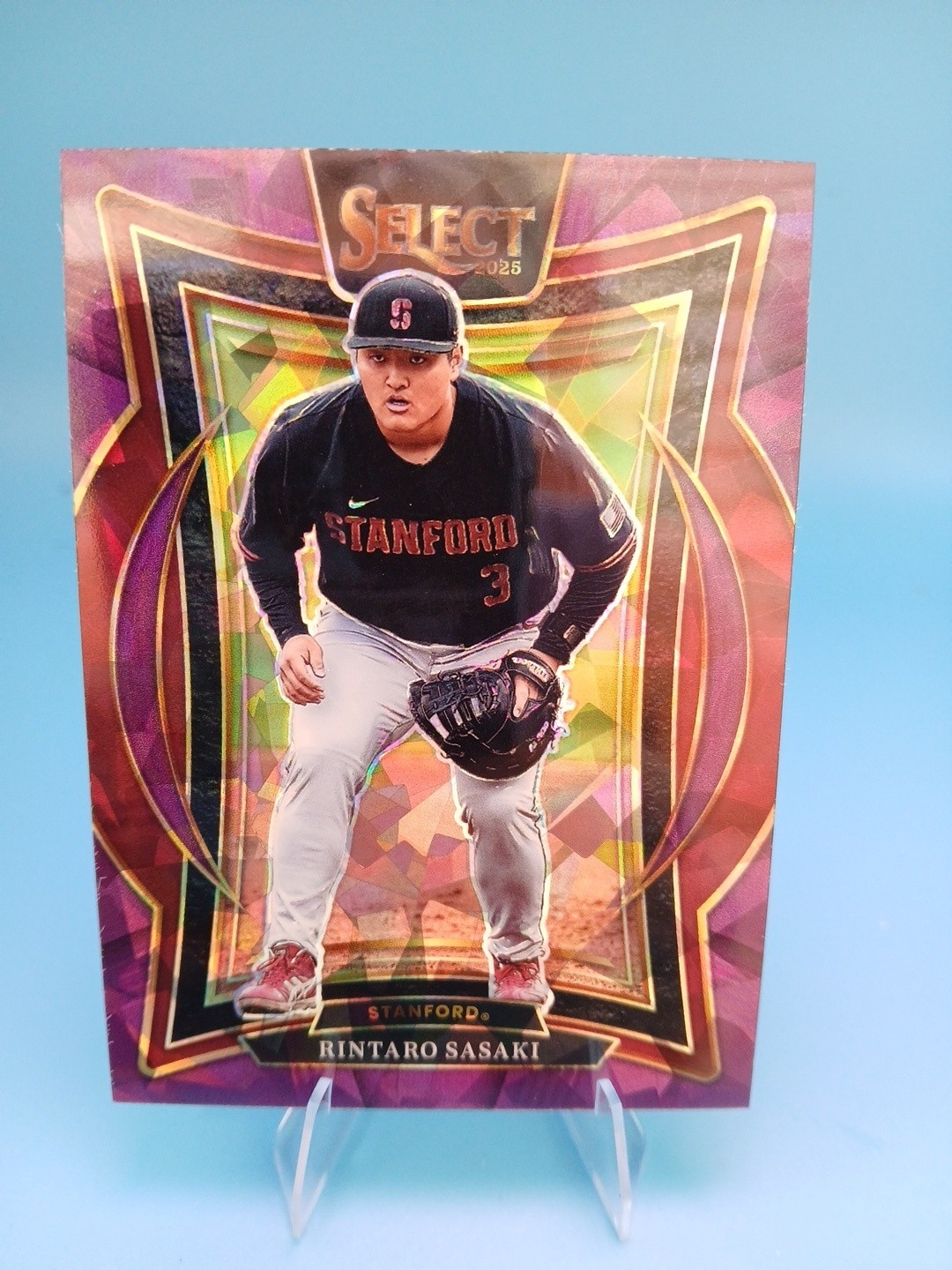 2025 Select Baseball Rintaro Susaki Purple Ice Prizm /175 (RC)