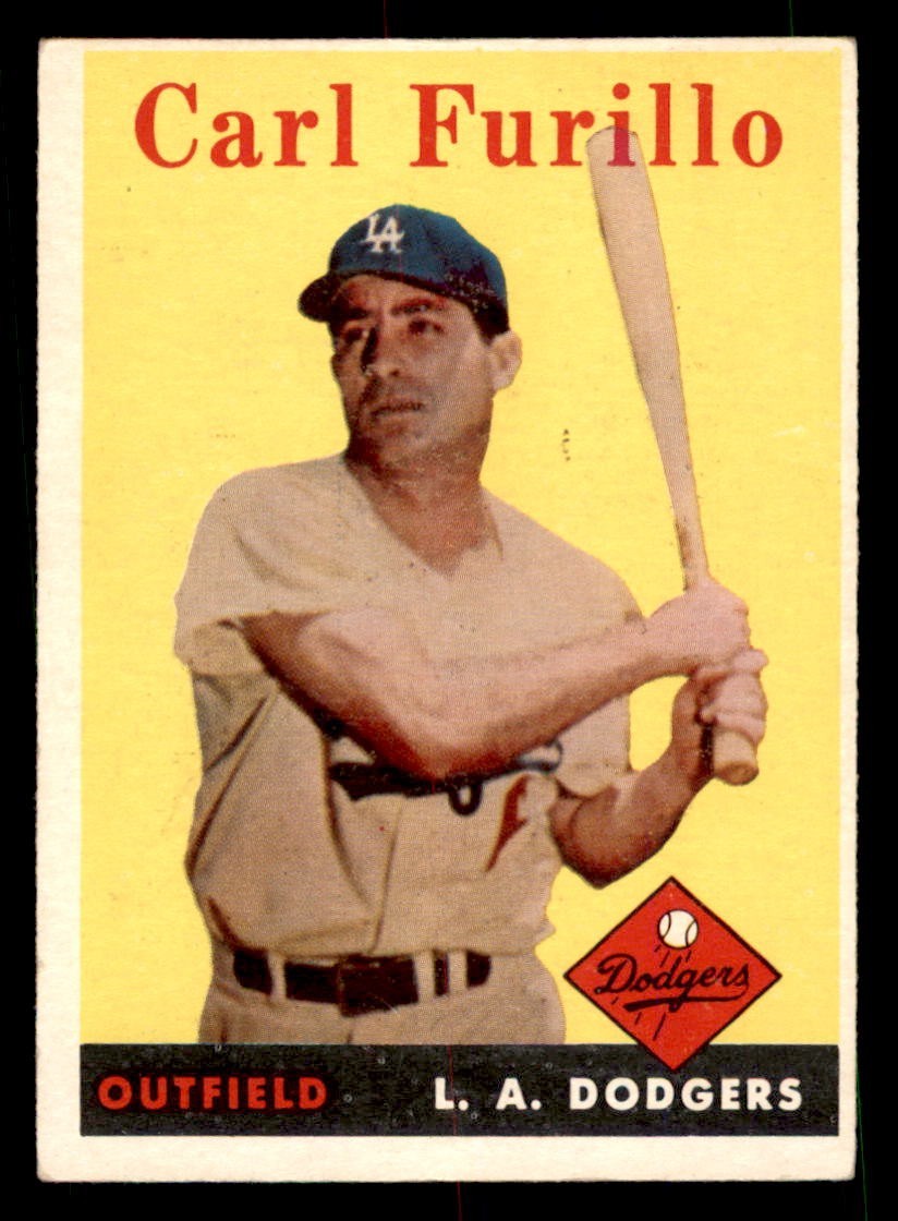 1958 Topps – Carl Furillo #417 VG/EX
