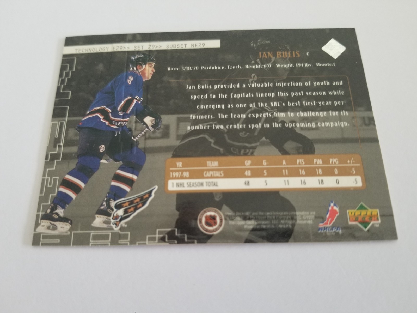 1998-99 Upper Deck UD3 New Era Jan Bulis #29