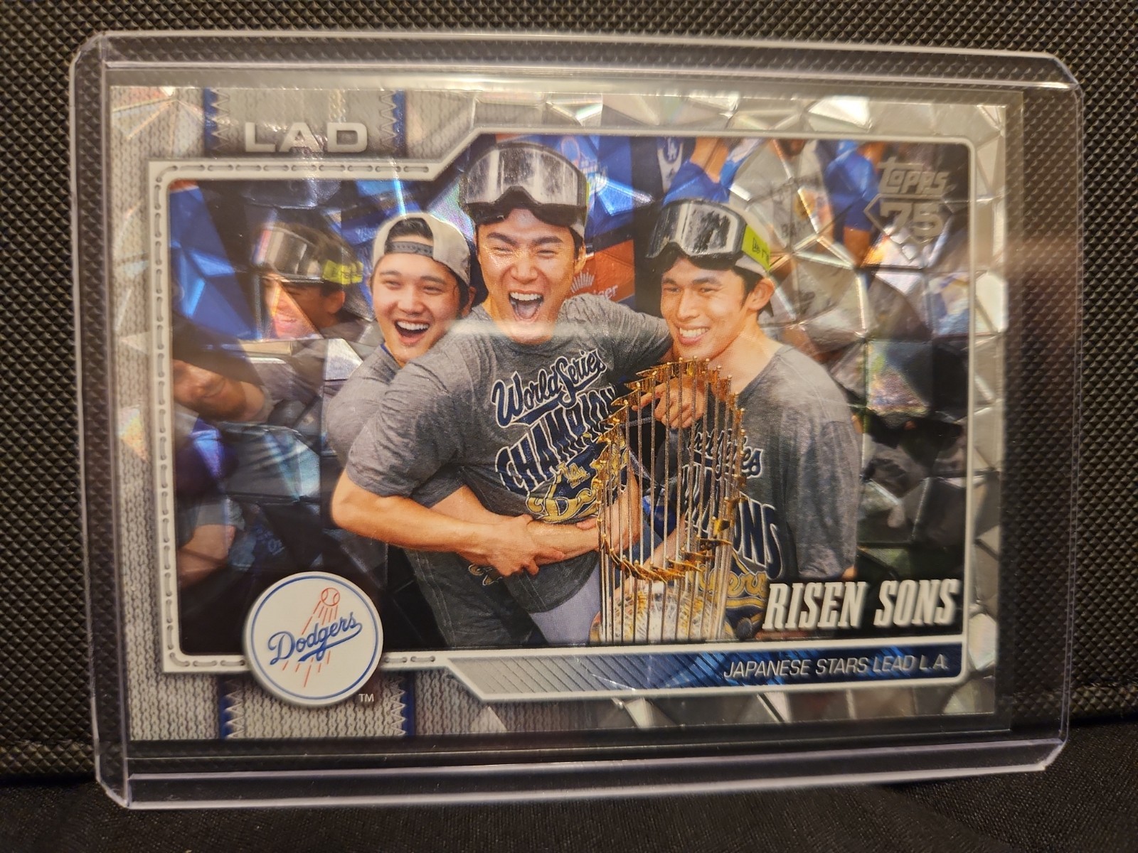 2026 Topps Series 2 Risen Sons Silver Diamante Foil #642