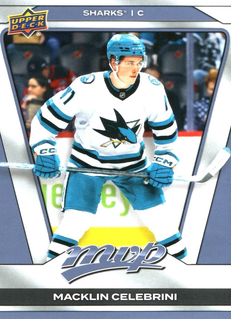 2025-2026 Upper Deck MVP Hockey Cards – San Jose Sharks