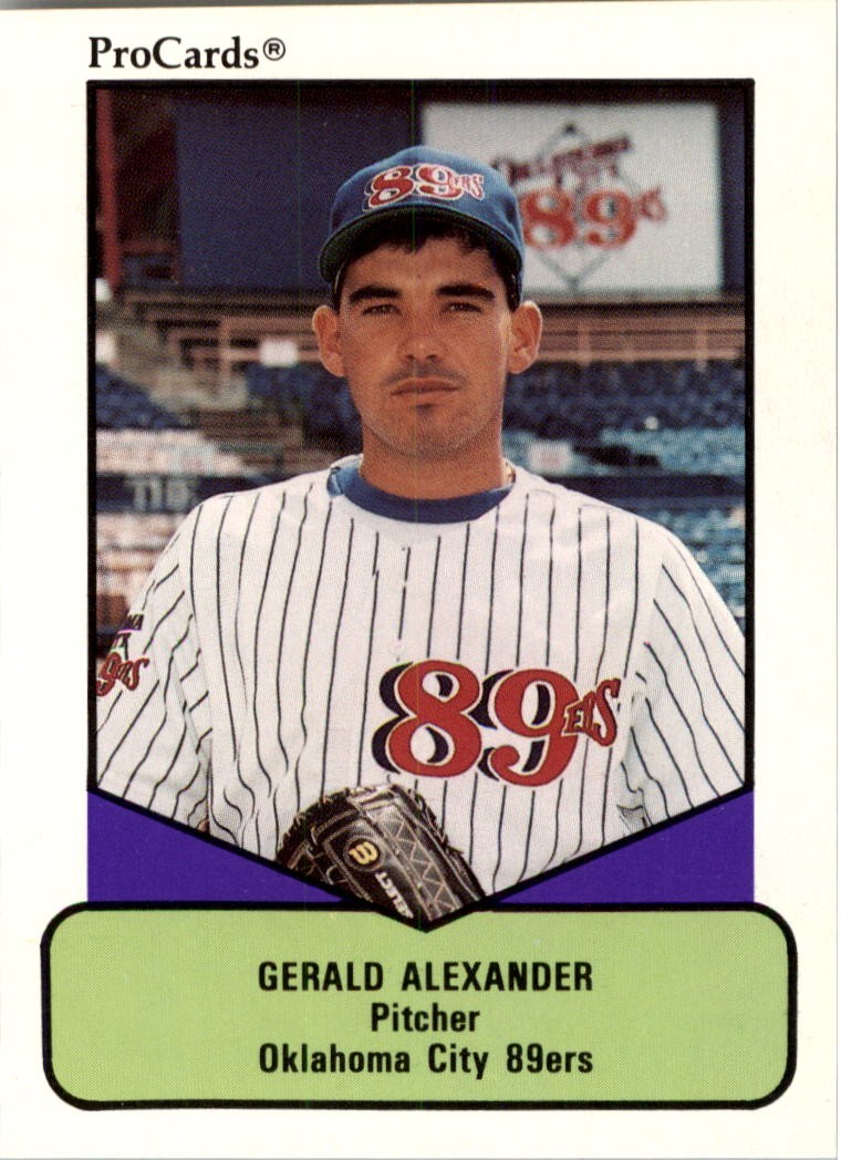 1990 ProCards AAA #668 Gerald Alexander – BB