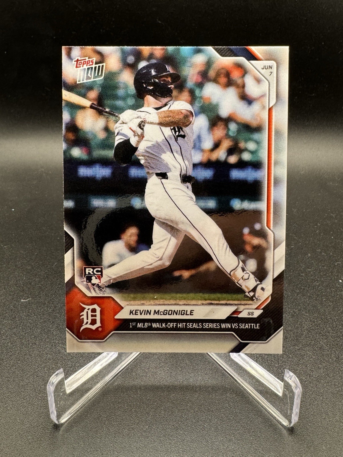 2026 Topps NOW – Kevin McGonigle #302 – 1st Walk-Off Rookie – See Description