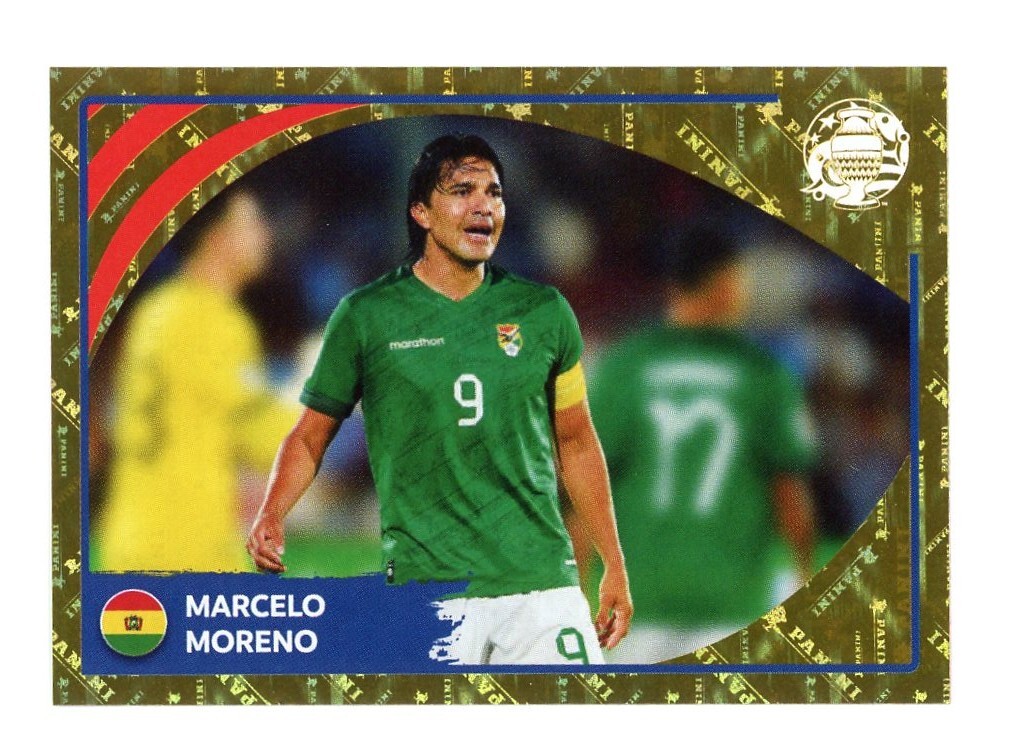 2024 Panini Copa America Stickers Legends Marcelo Moreno #LEG12