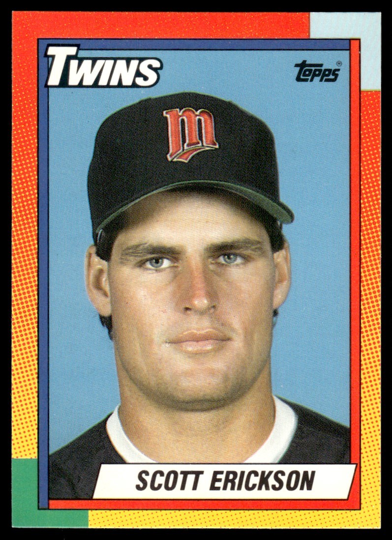 1990 Topps Traded Scott Erickson Rookie Minnesota Twins #29T