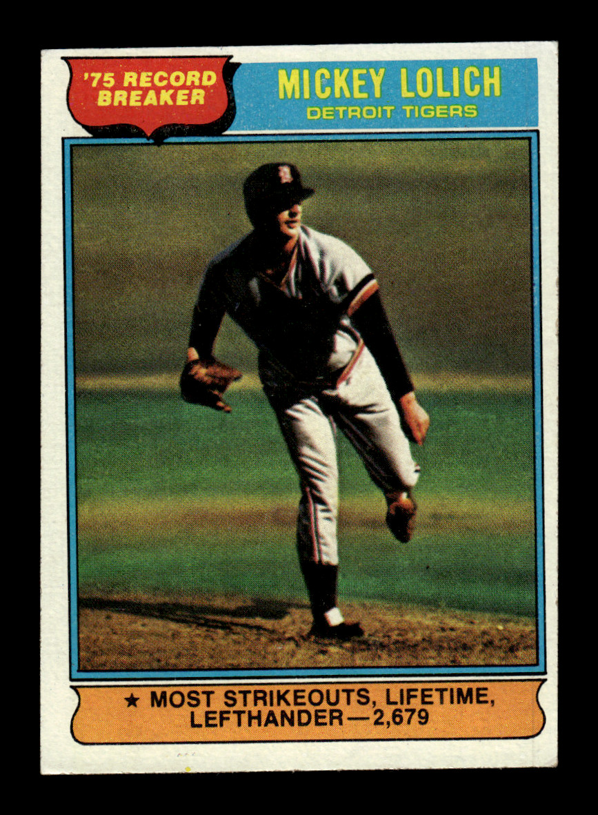 1976 Topps Baseball #1-250 – Conditions Vary ~ Choose Your Card