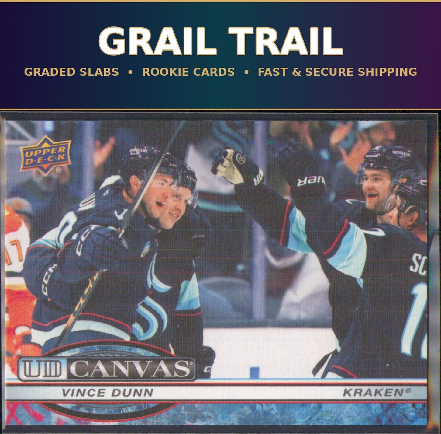 Vince Dunn UD Canvas 2025-26 Upper Deck #C-323 Seattle Kraken