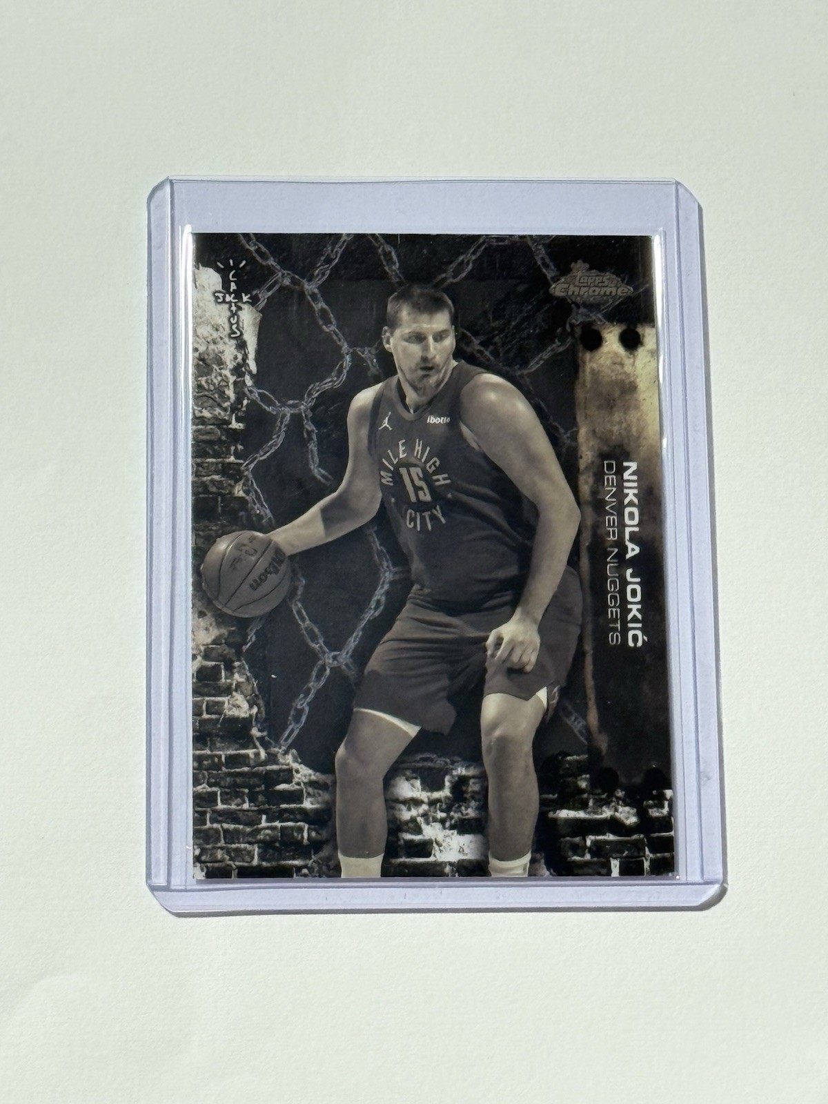 2025-26 Topps Chrome Cactus Jack #31 NIKOLA JOKIC Denver Nuggets