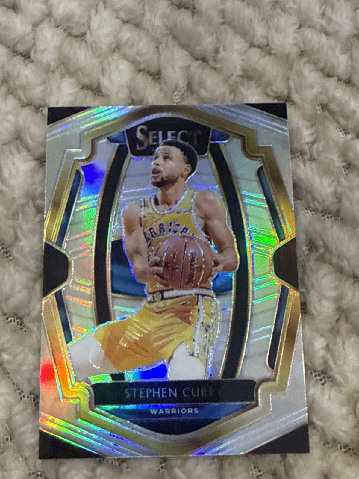 2018-19 Panini Select Premier Level Silver Prizm Stephen Curry #108