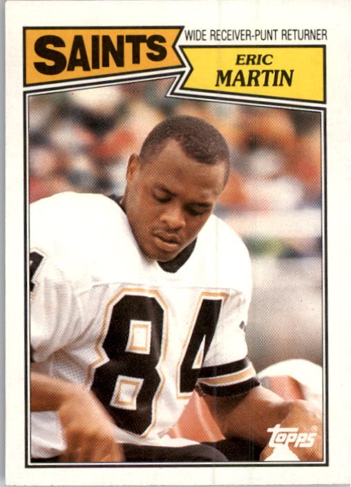 1987 Topps #276 Eric Martin RC – FB