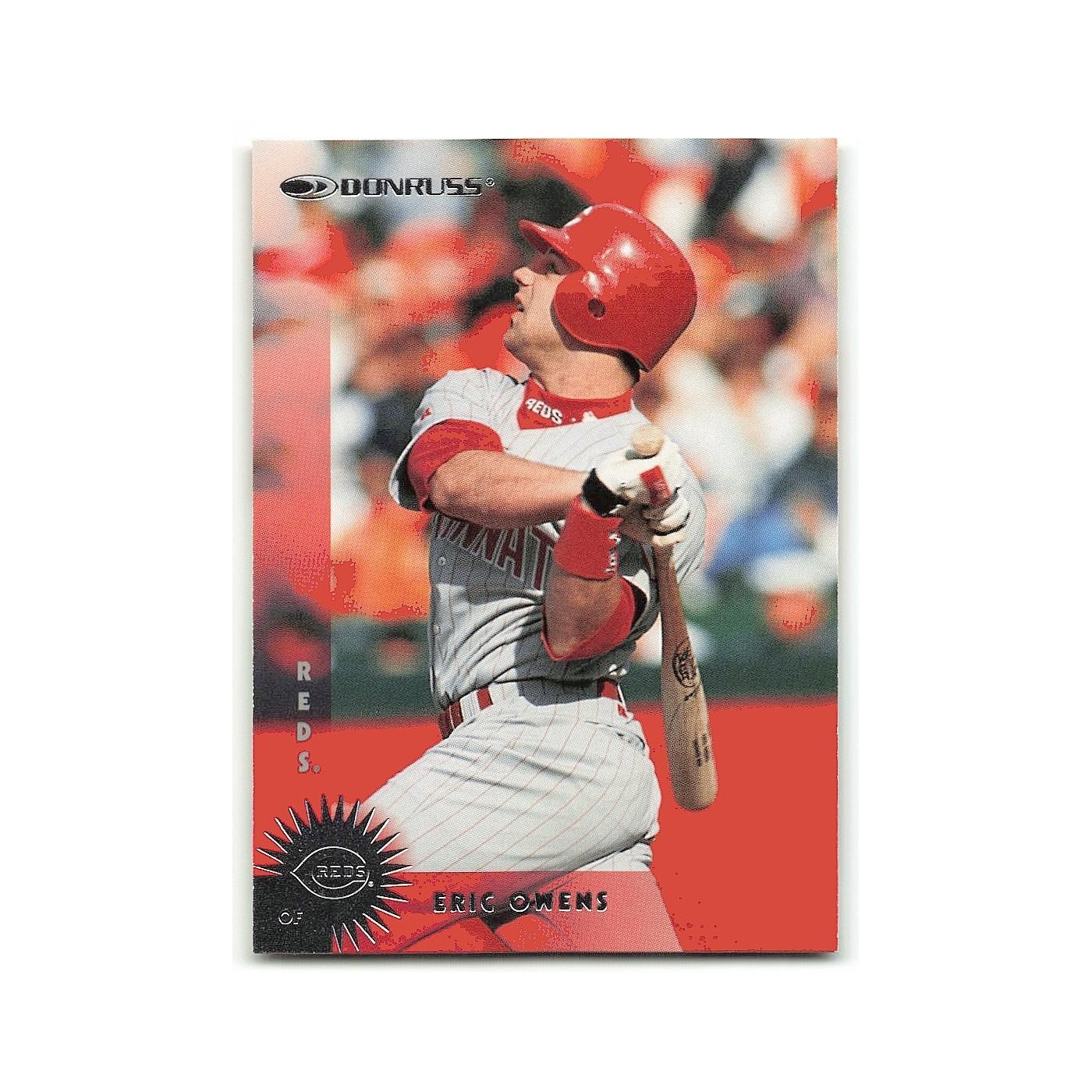 Eric Owens 1997 Donruss #348 Cincinnati Reds Baseball Card NM