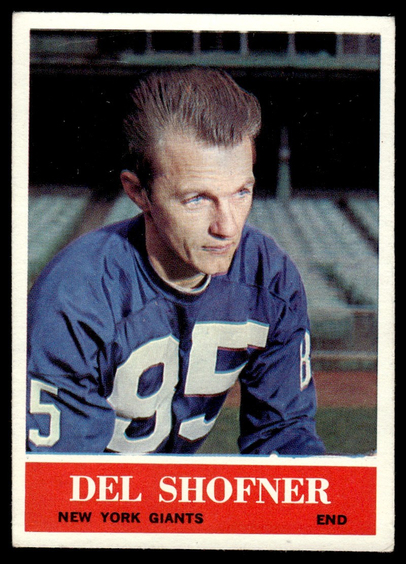 1964 Philadelphia Del Shofner New York Giants #123