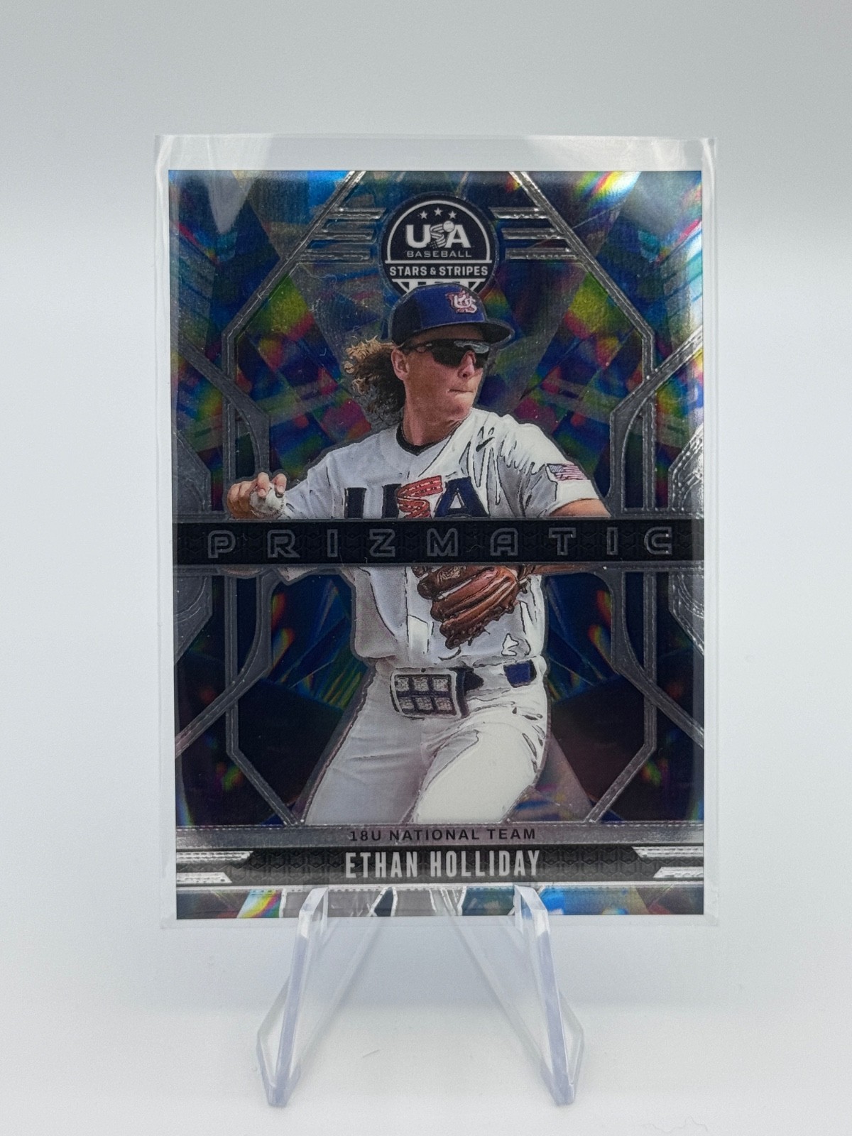 2026 Panini USA Stars and Stripes Ethan Holliday Prizmatic Rc