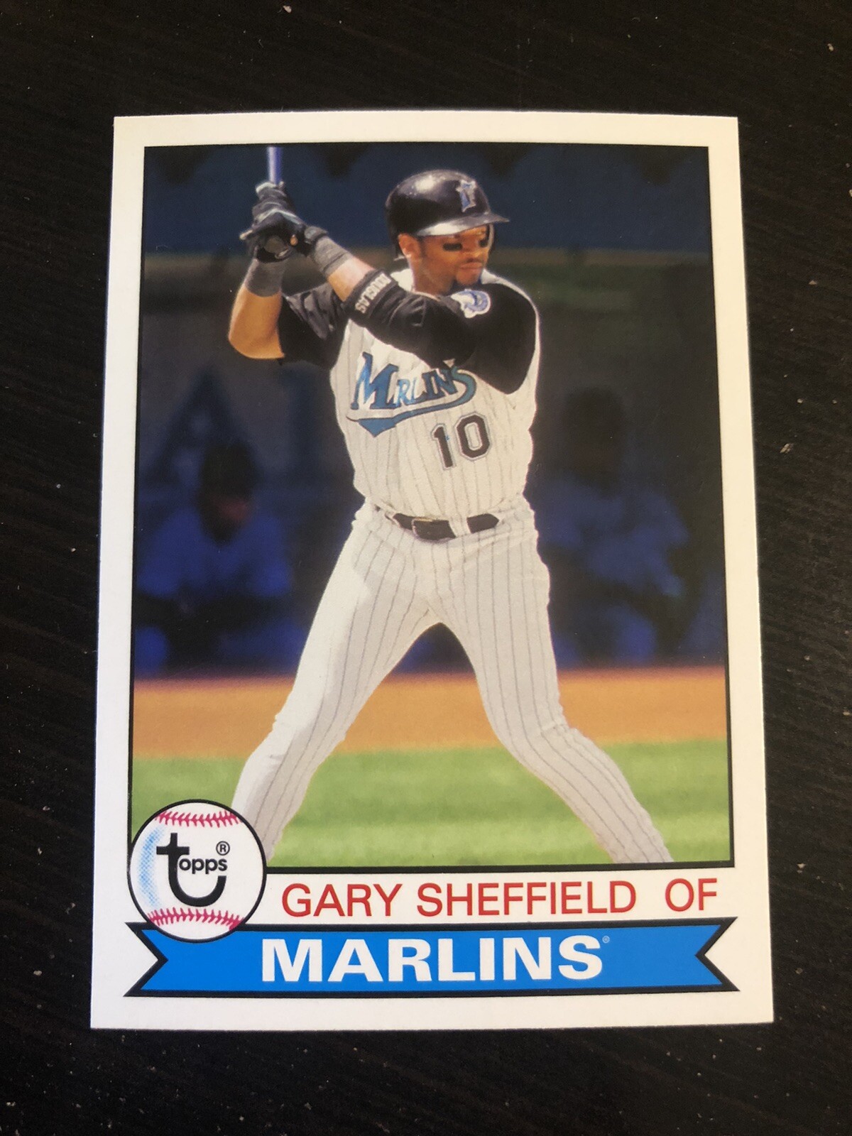 Gary Sheffield 2016 Topps Archives 1979 Design #158 Marlins
