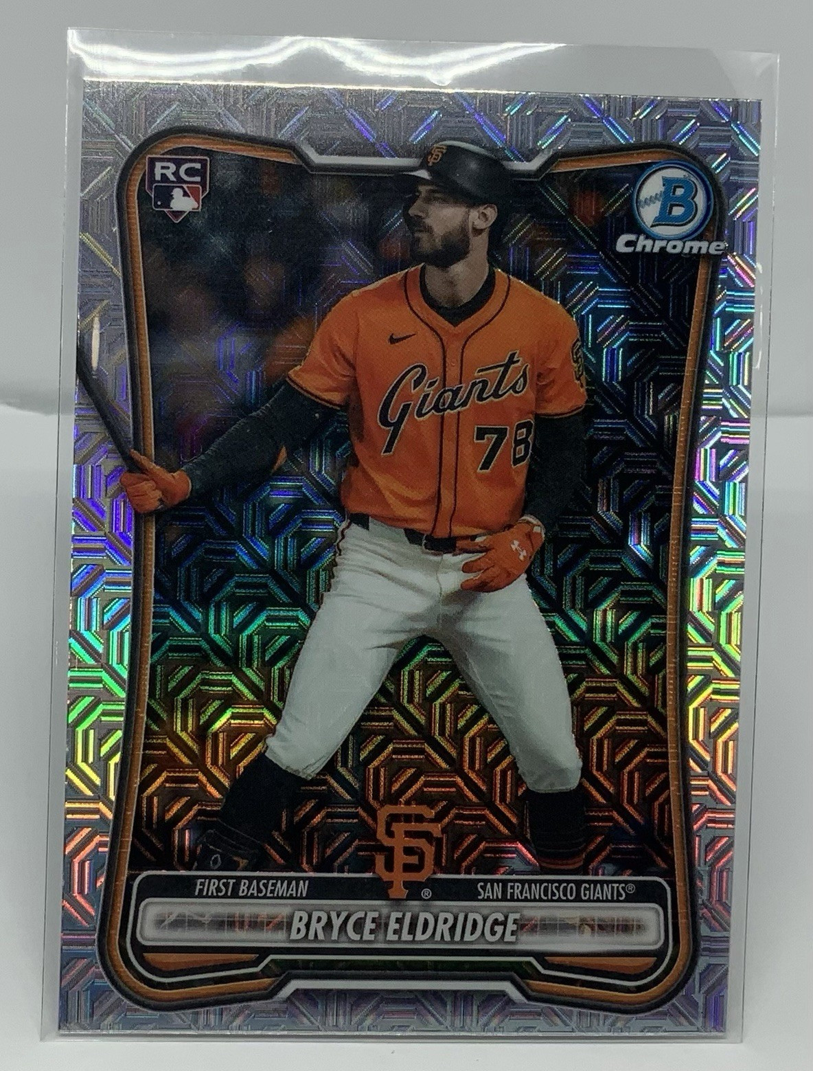 Topps 2026 Bowman Chrome Bryce Eldridge Mega Box MojoRC #58 San Francisco Giants