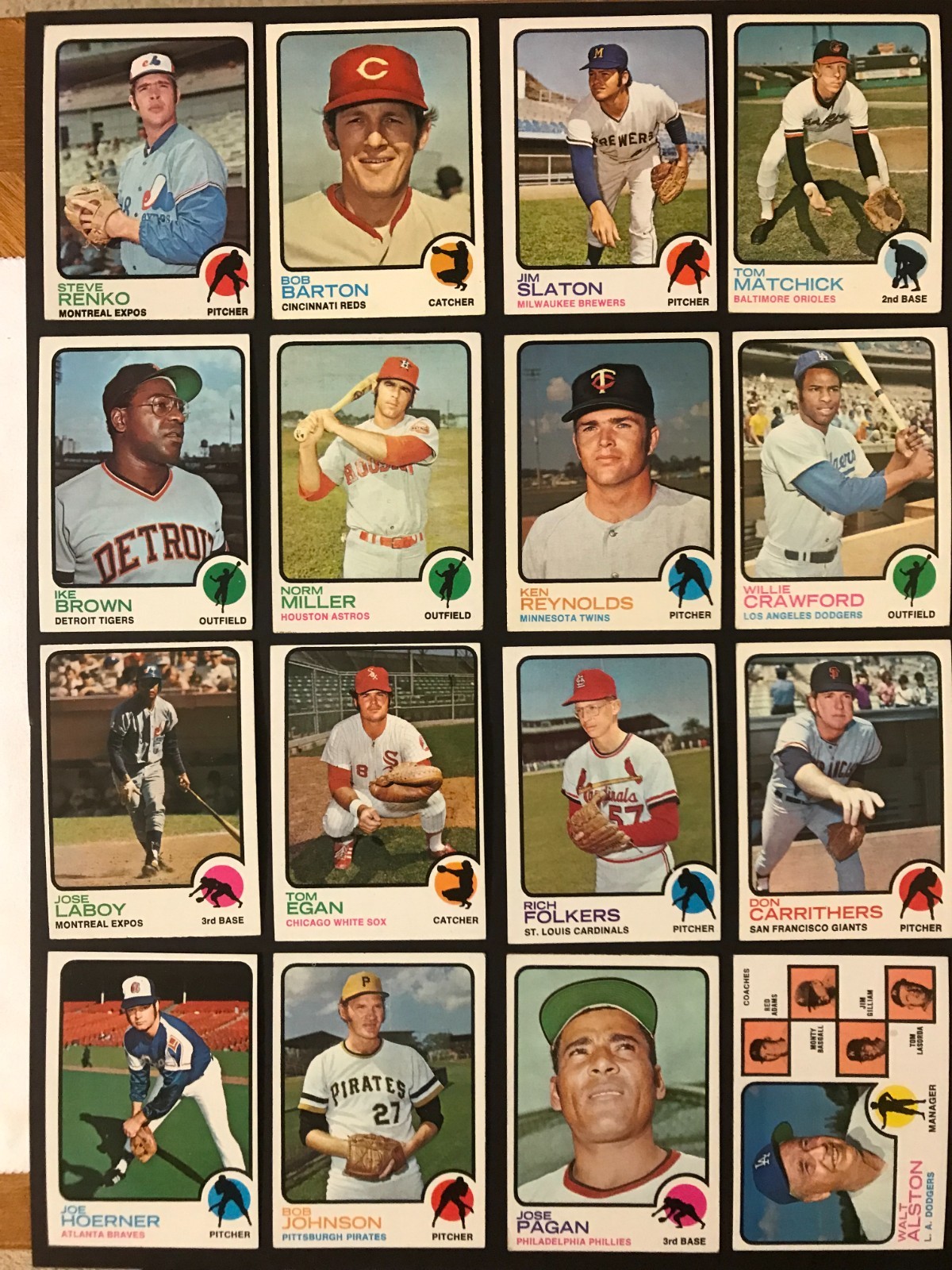 1973 Topps Baseball – Hi #s – 529 – 660 – You U Pick – See Pics!