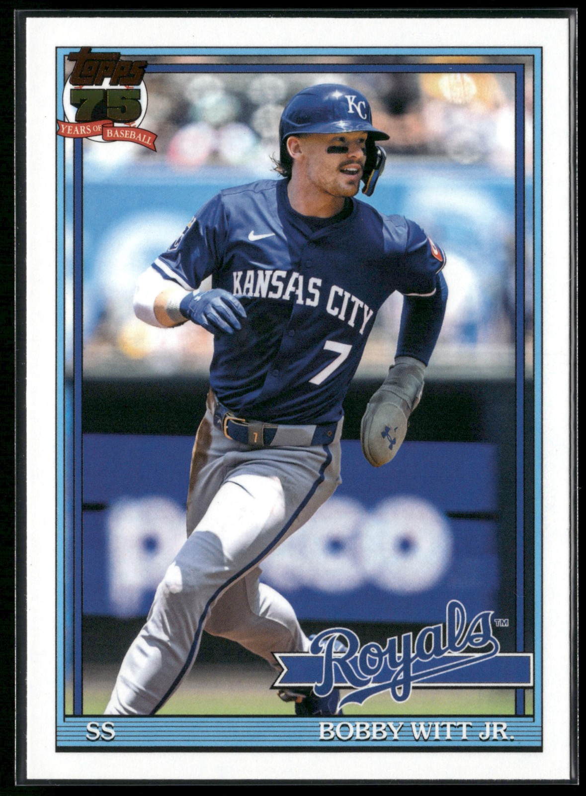 2026 Topps #T91-3 Bobby Witt Jr. 1991 Topps Baseball 35th Anniversary