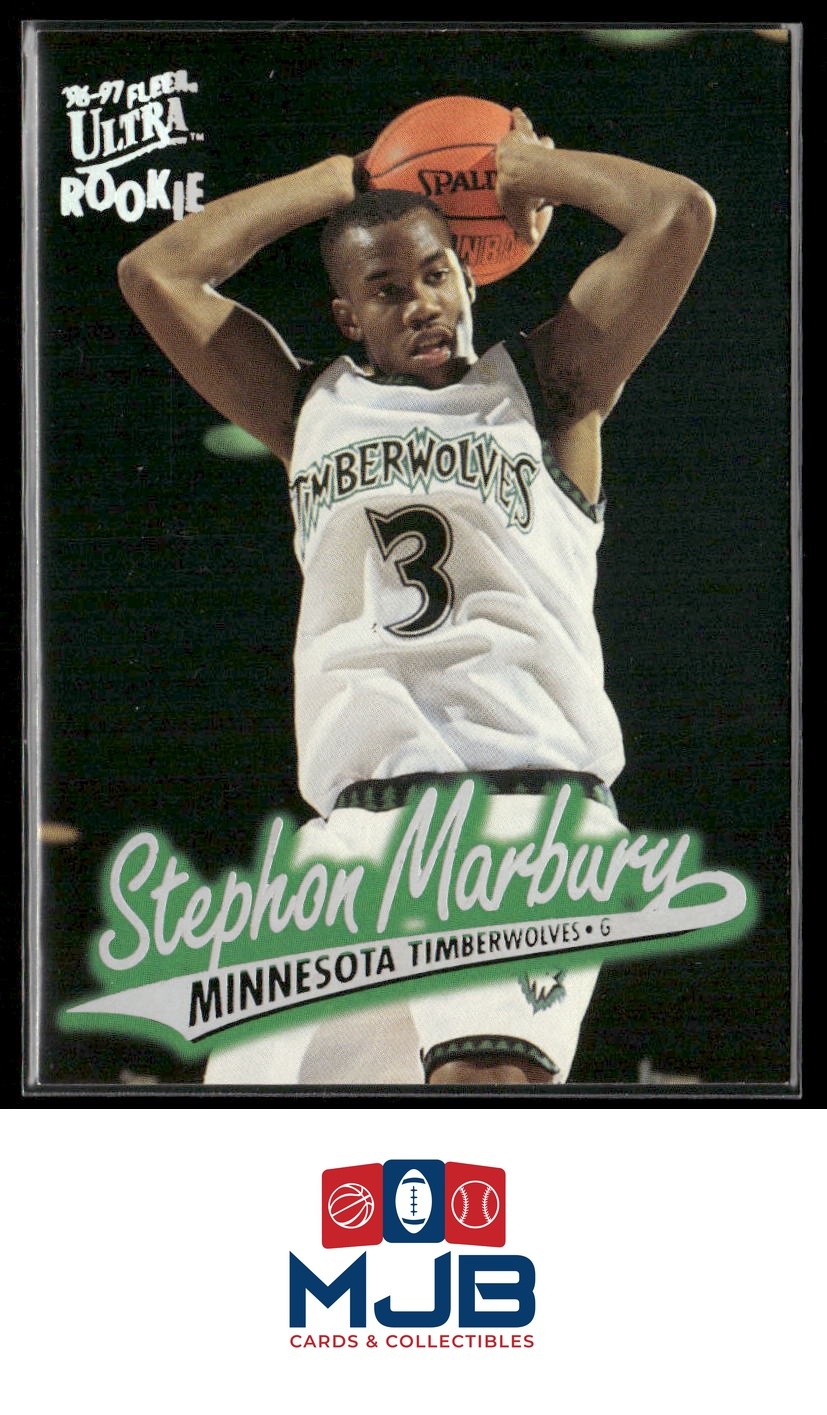 1996-97 Ultra Stephon Marbury Rookie #66 Minnesota Timberwolves