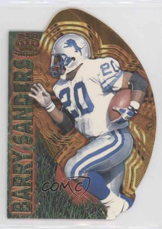 1996 Pacific Invincible Kick-Starters Barry Sanders #KS-14 HOF 0lm