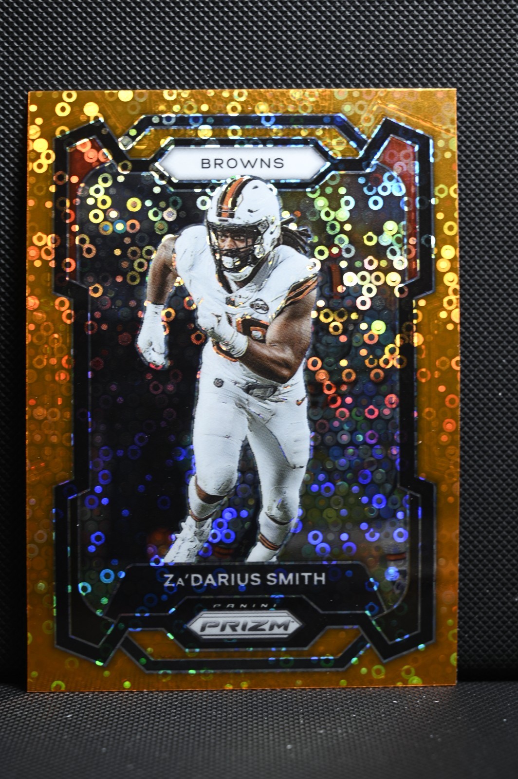 2023 Panini Prizm – Za’Darius Smith #199 Orange Disco Prizm Browns