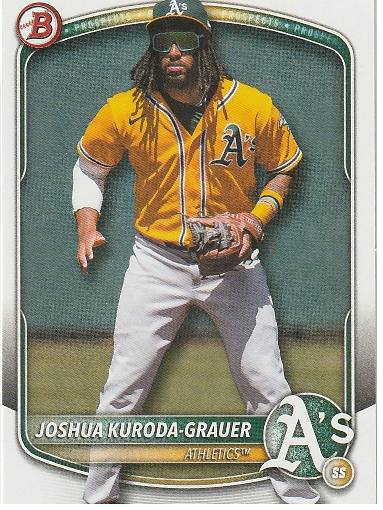 Joshua Kuroda-Grauer Athletics 2025 Bowman Draft ****