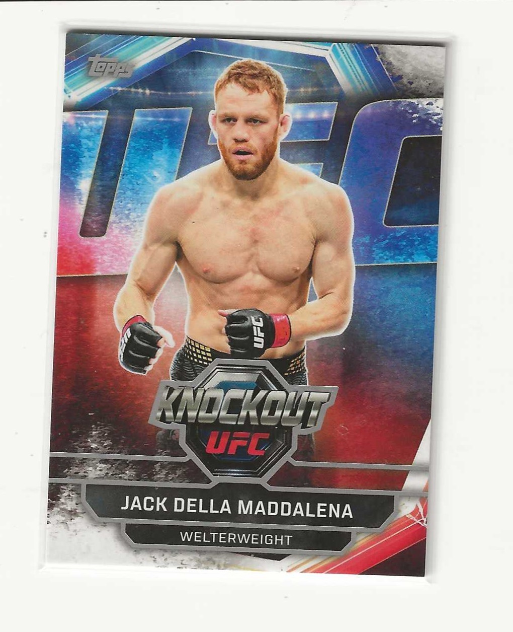 2026 Topps Knockout UFC Jack Della Maddalena #2