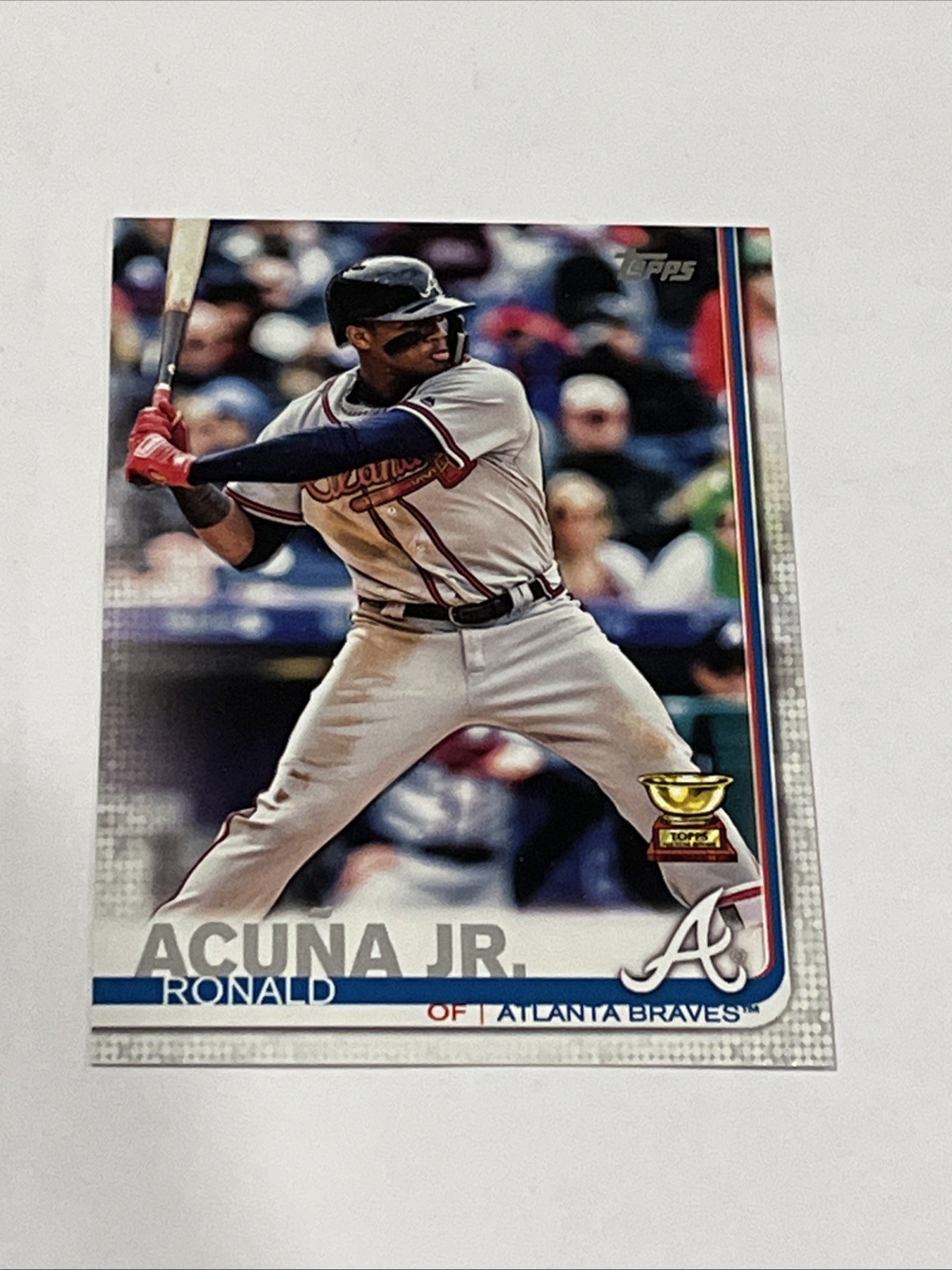 Ronald Acuna Jr. ⚾2019 Topps #1 GOLD CUP 2nd Yr Atlanta Braves- NL MVP – NM-MT🔥