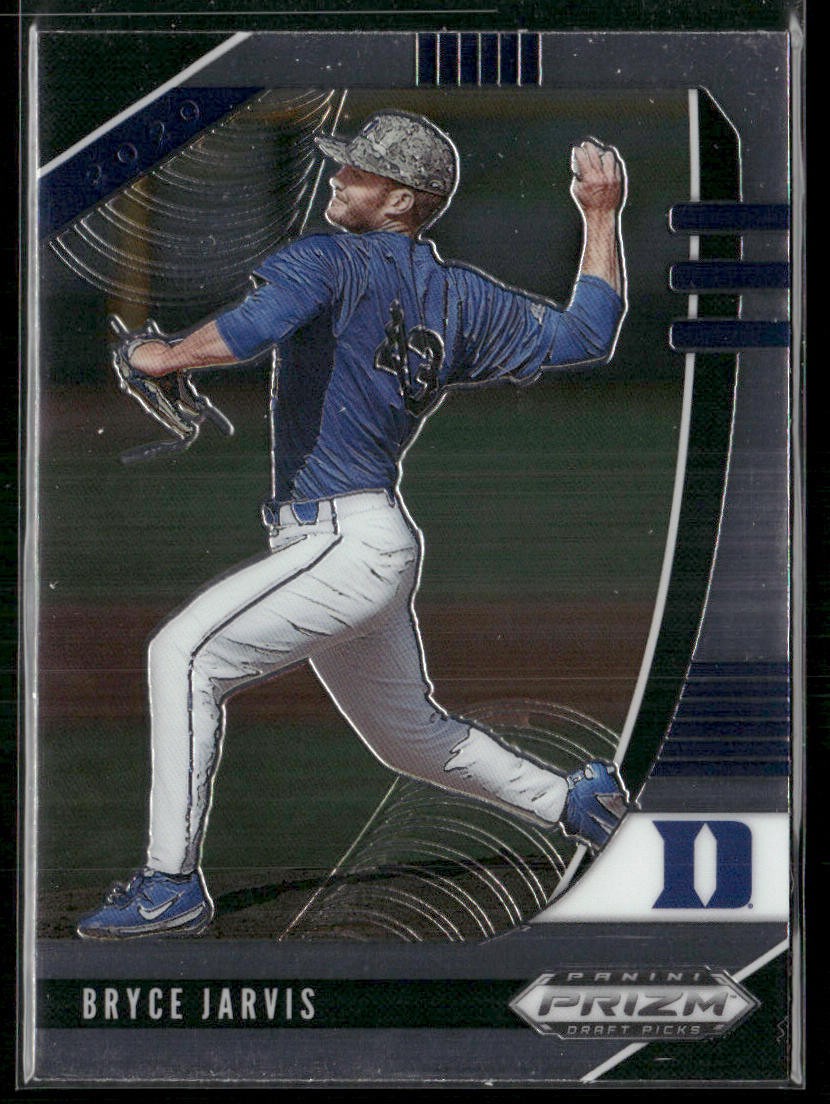 Bryce Jarvis 2020 Panini Prizm Draft Picks #PDP18 Duke Blue Devils