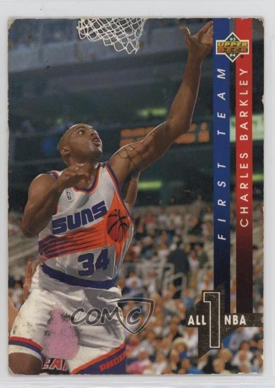 1993-94 Upper Deck All-NBA Team Charles Barkley #AN1 HOF 0l2