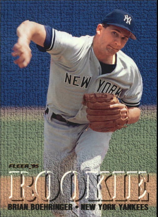 1995 Fleer All-Rookies #M3 Brian Boehringer New York Yankees