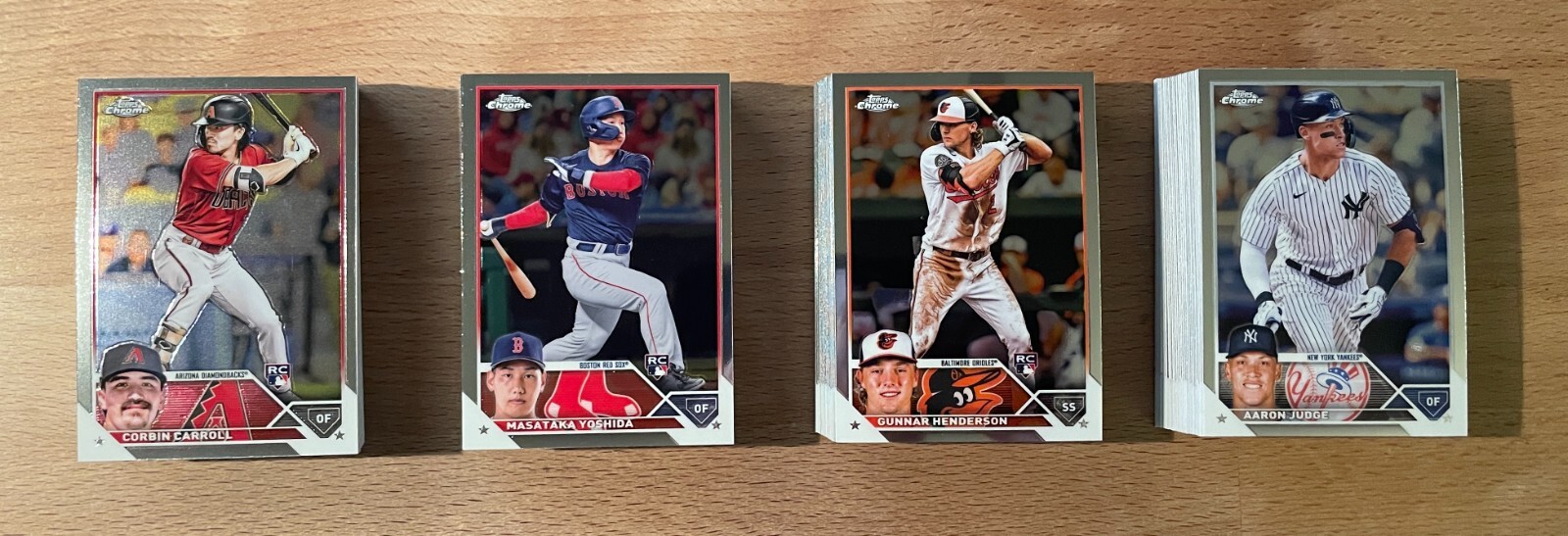 2023 Topps Chrome MLB Baseball Rookies & Veterans #1-220 | You Pick!