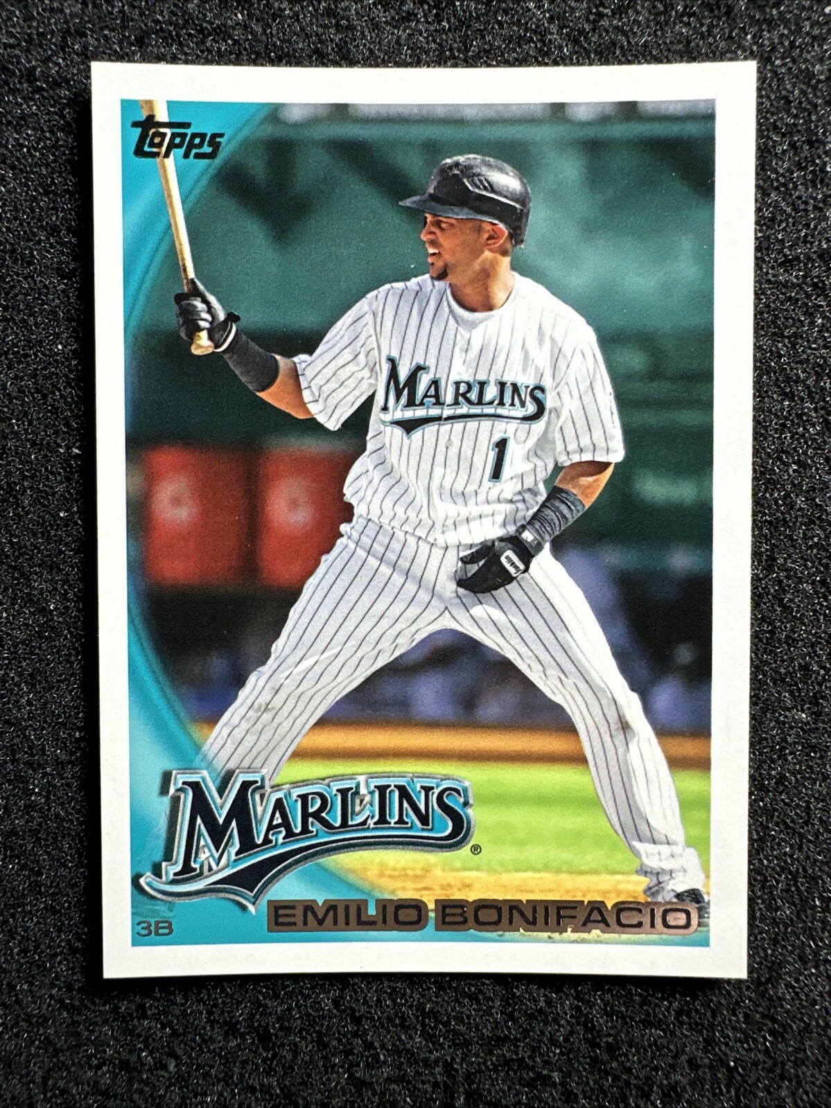 EMILIO BONIFACIO #439 2010 Topps Baseball QTY Florida Marlins