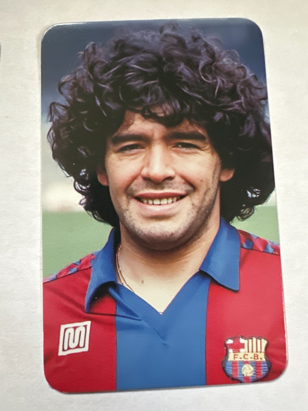 2024 World Football Stars Diego Maradona Barcelona Soccer Card #50