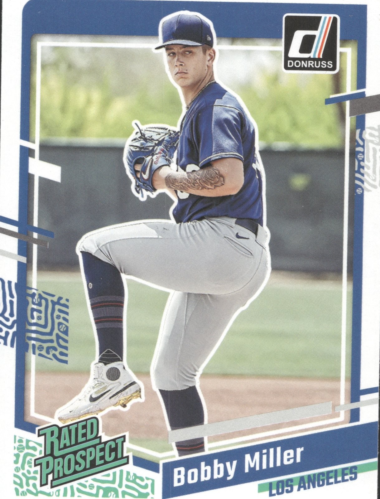 2022 Donruss Bobby Miller Rated Prospect