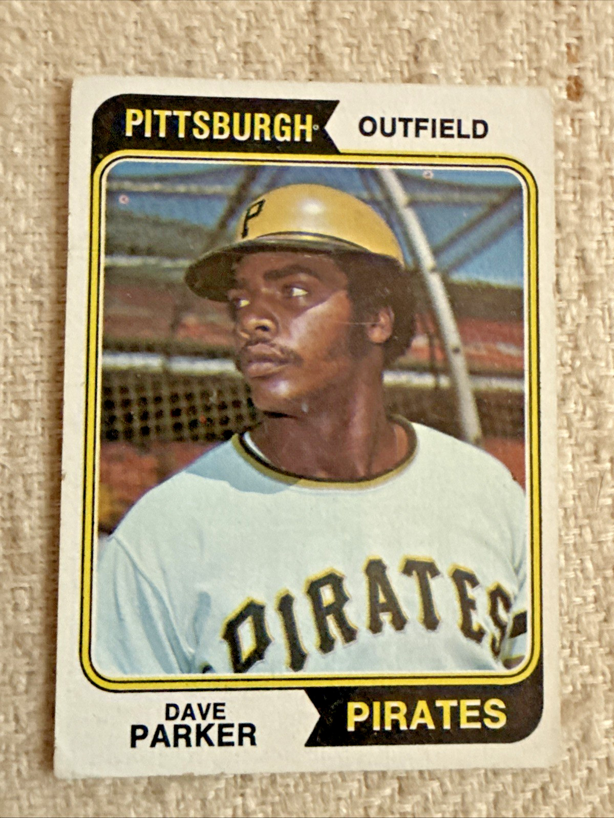 1974 Topps #252 Dave Parker ROOKIE Card See Pictures small crease