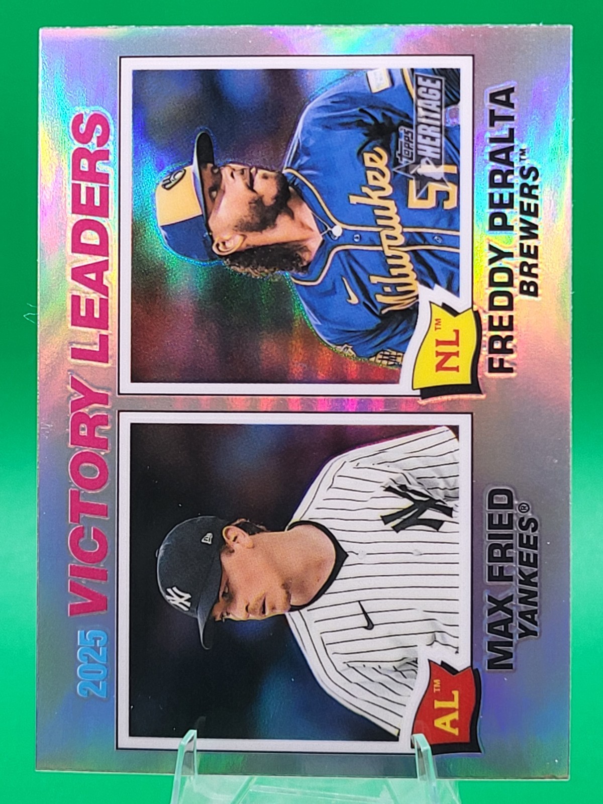 2026 Topps Heritage Chrome Refractor Pick your Player Complete your Set #1-400