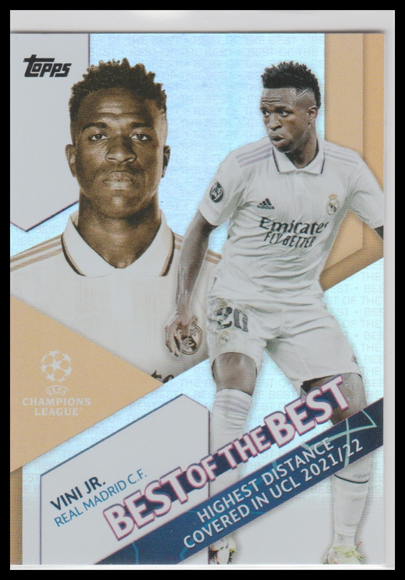 2022-23 Topps UEFA Club Competitions #BB-5 Vini Jr. Best of the Best