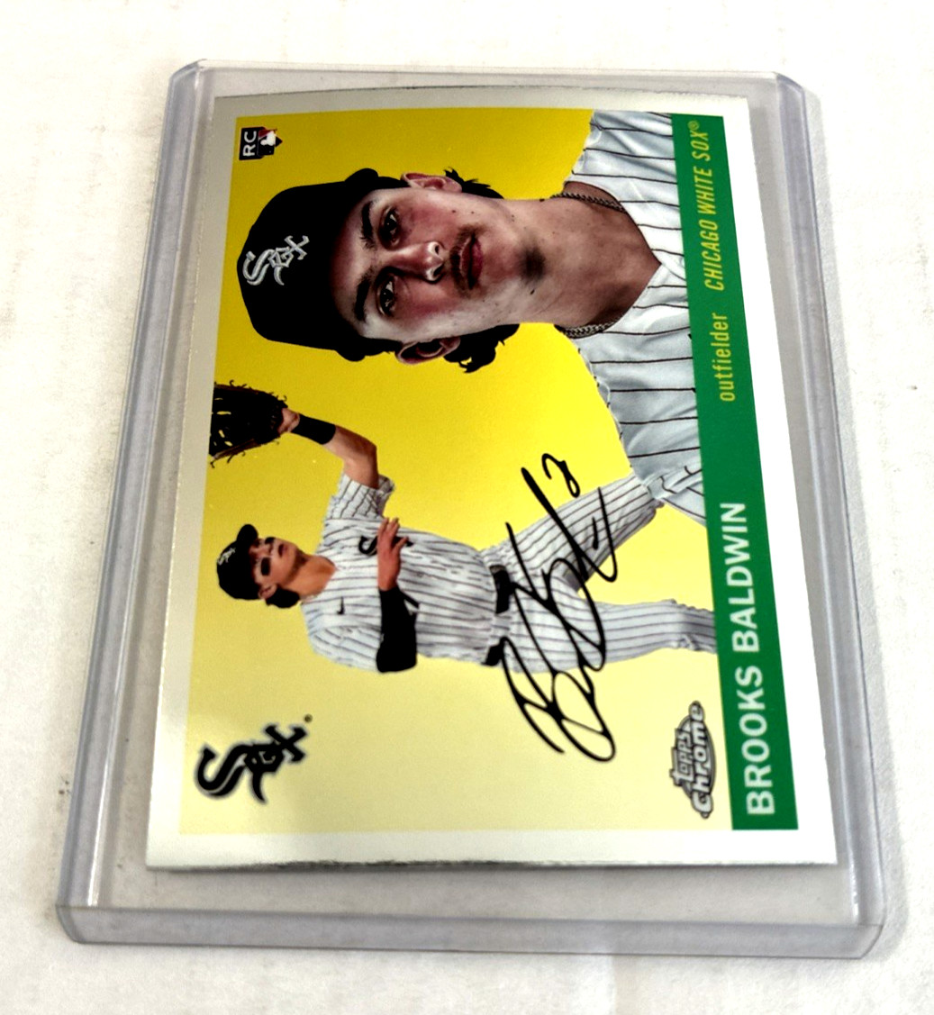 2025 Topps Chrome Platinum #252- Brooks Baldwin Rookie Rc Card
