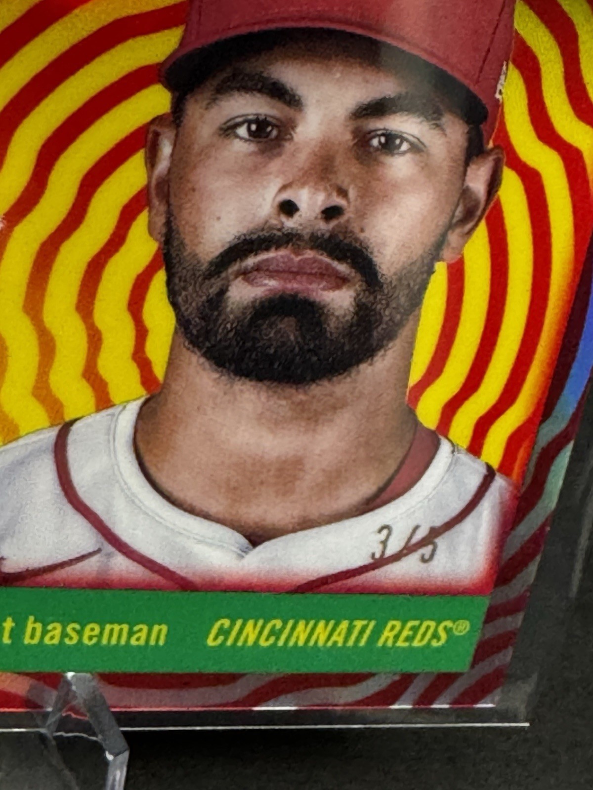 Christian Encarnacion-Strand #’d /5 2025 Topps Platinum Red Vibrations Reds SSP