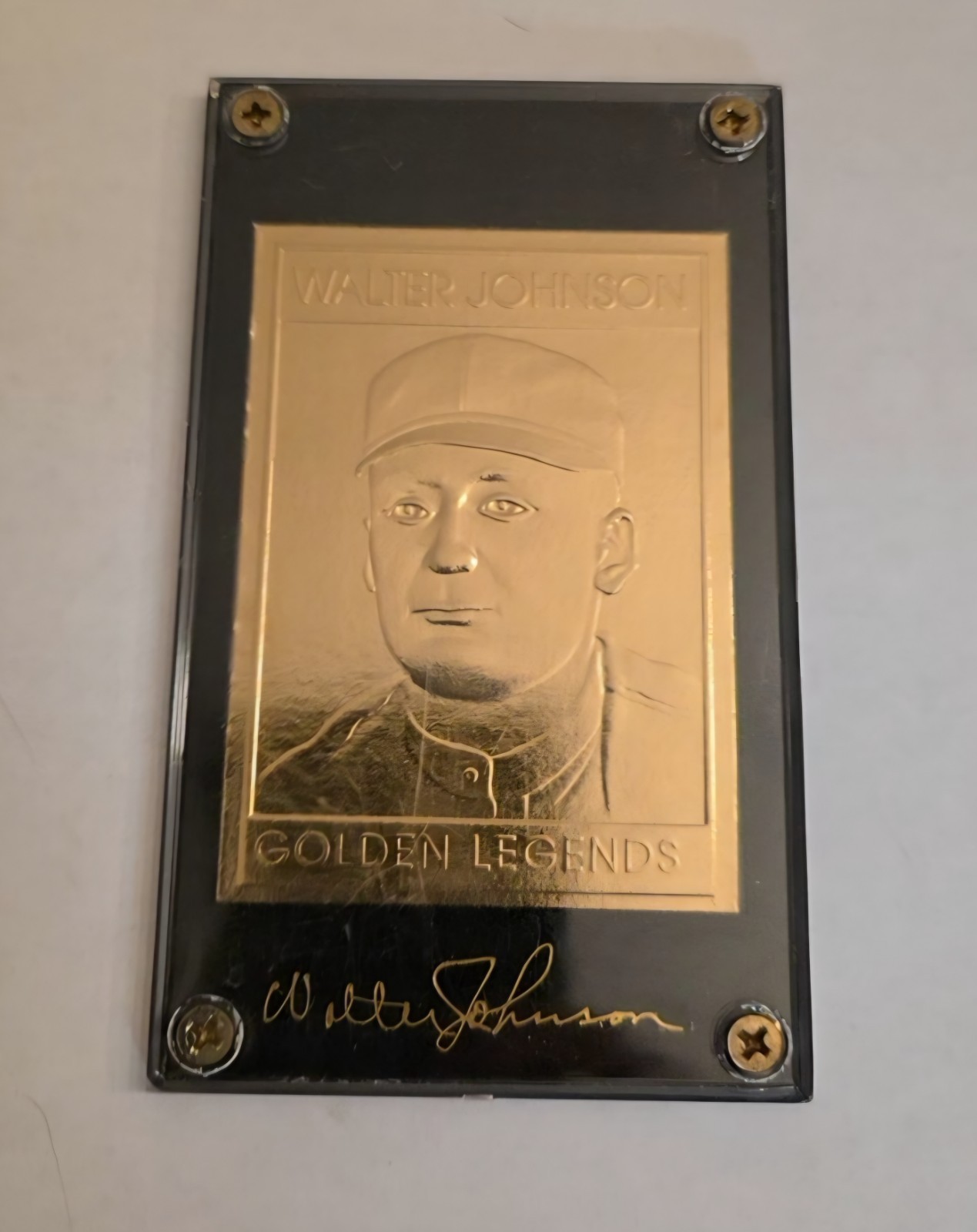 Walter Johnson 1995 Golden Legends GL5 Washington Senators #011620 HOF