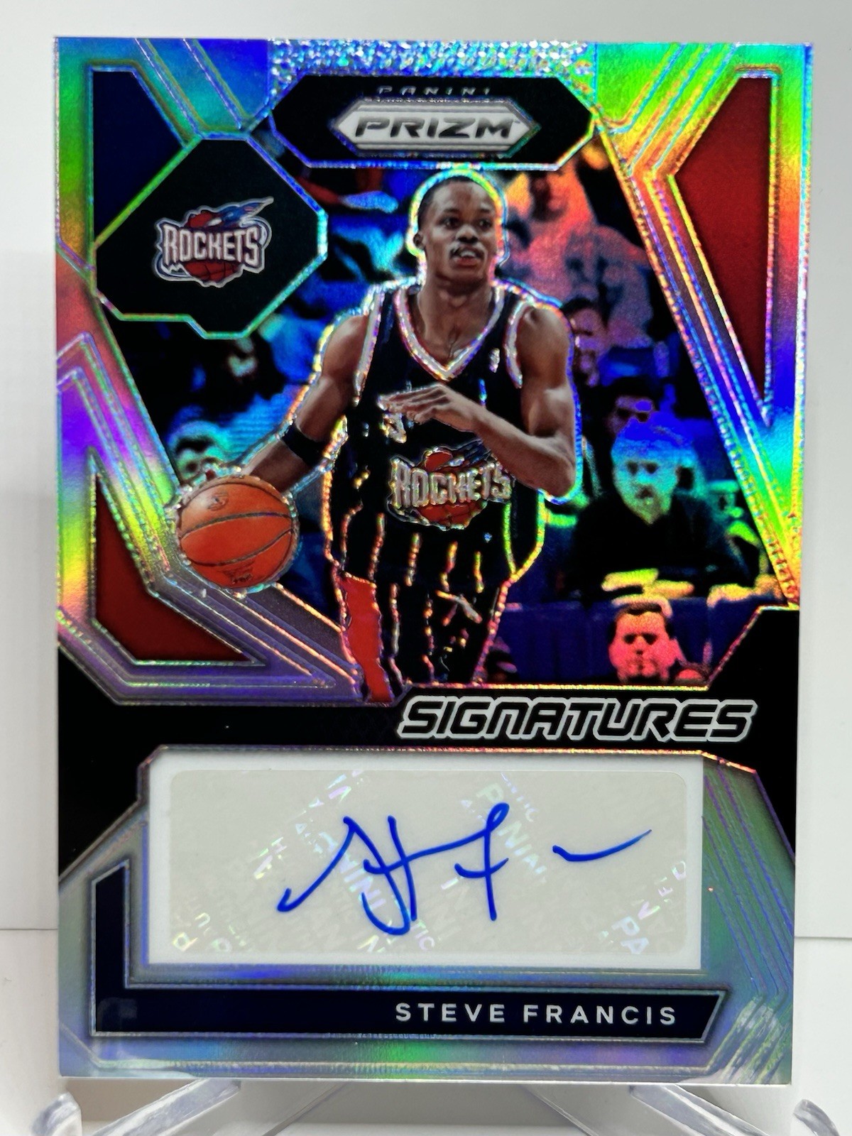 Steve Francis – 2023-24 Prizm Refractor Signatures (Auto)🔥Rockets🔥