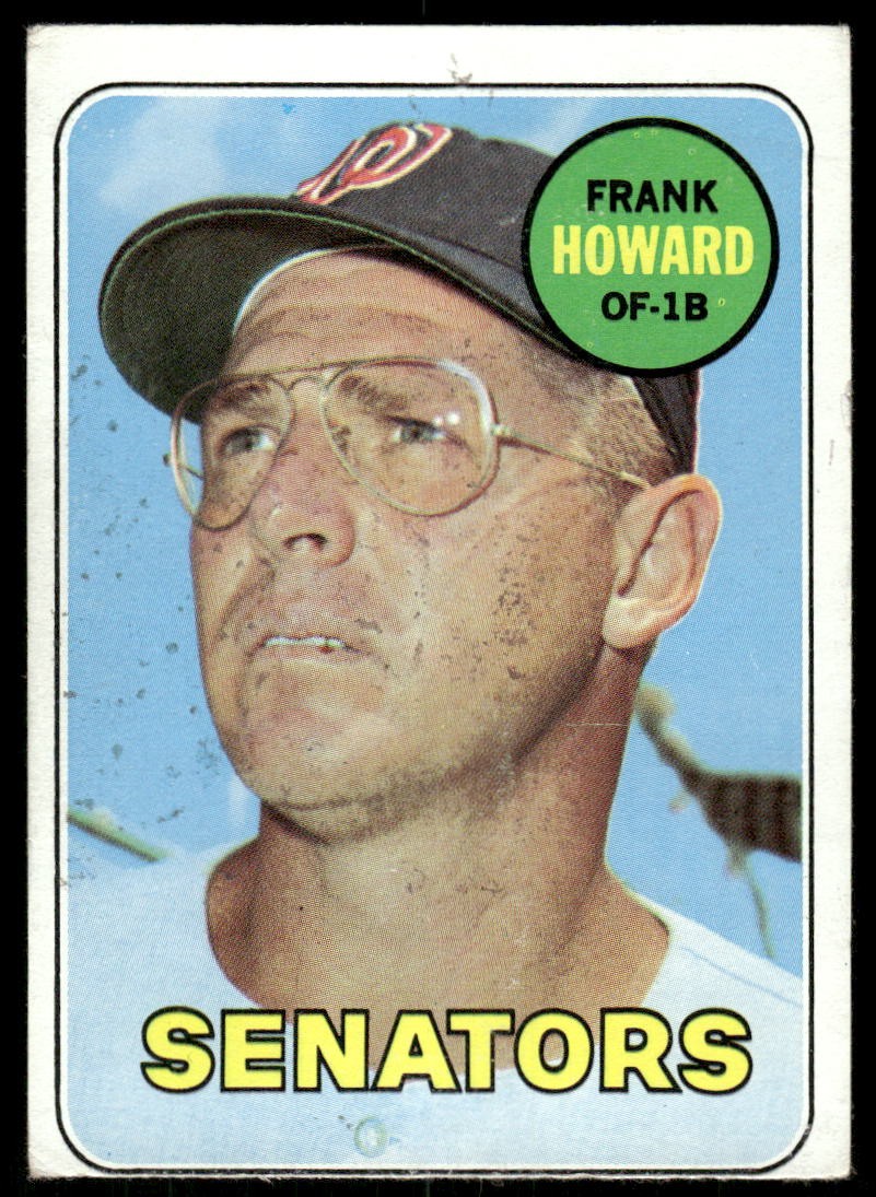 1969 Topps #170 Frank Howard – VG